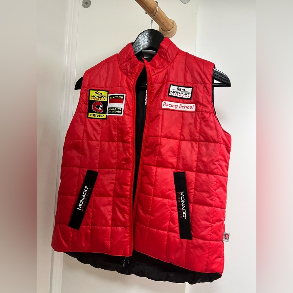 Steezy F1 racing Streetwear Red Vest